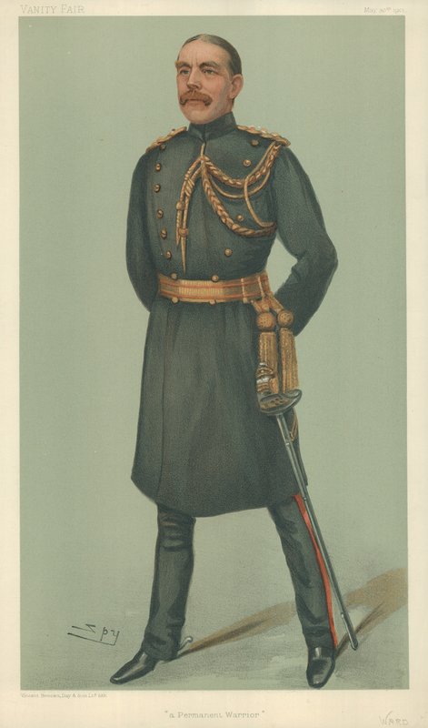 Mr William Dudley Ward, A permanent warrior, 30 maj 1901, tecknad Vanity Fair av Leslie Matthew Ward