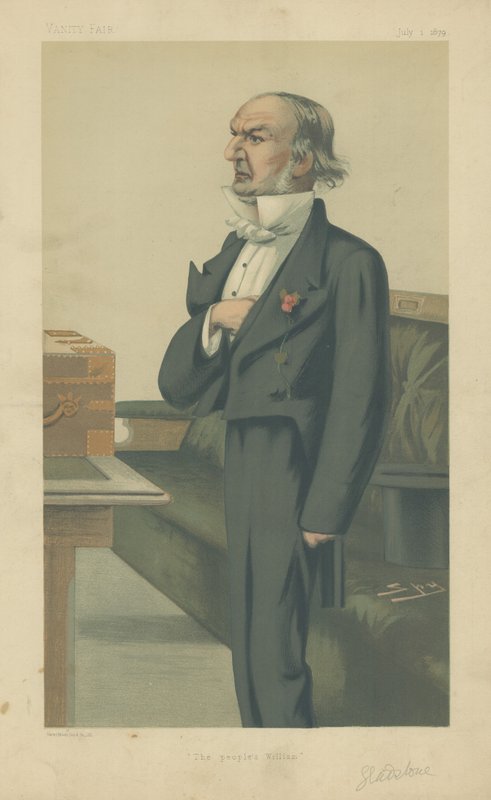 William Ewart Gladstone av Leslie Matthew Ward