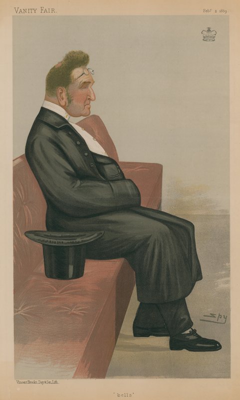 Porträtt av Lord Grimthorpe av Leslie Matthew Ward