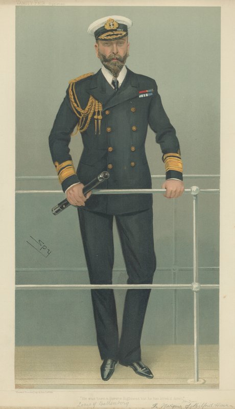 Prins Ludvig av Battenberg av Leslie Matthew Ward