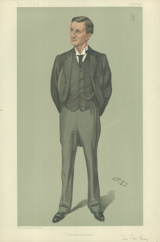 Sir Edward Gray av Leslie Matthew Ward