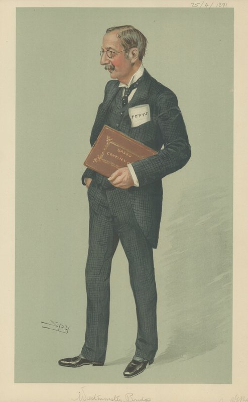 Sir John Frederick Bridge av Leslie Matthew Ward