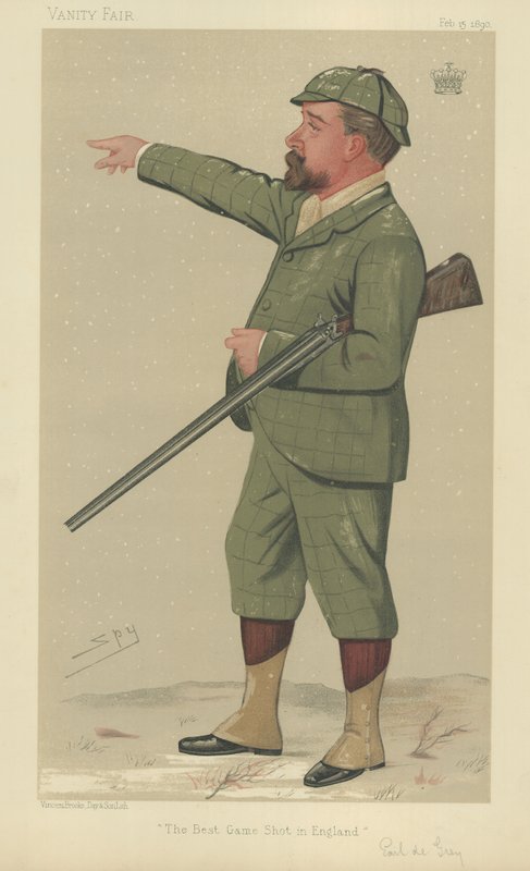 Earl de Grey av Leslie Matthew Ward
