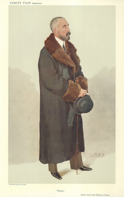 Storhertigen Michael Michaelovitch av Ryssland av Leslie Matthew Ward