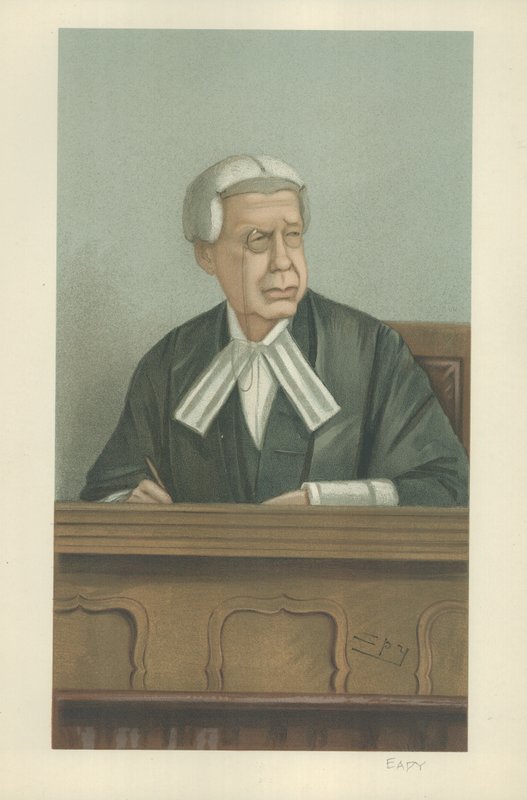 Den ärade domaren Swinfen Eady av Leslie Matthew Ward