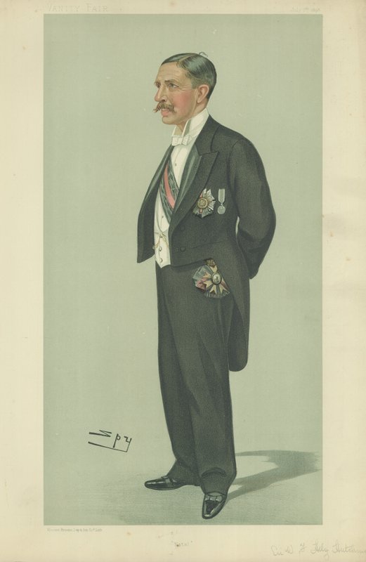 Hon Sir Walter Francis Location-Hutchinson av Leslie Matthew Ward
