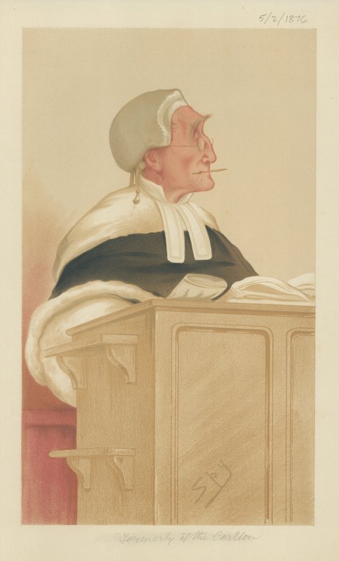 Den ärade Sir Anthony Cleasby av Leslie Matthew Ward