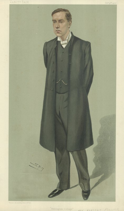 Rev Bertram Pollock (färg litho) av Leslie Matthew Ward