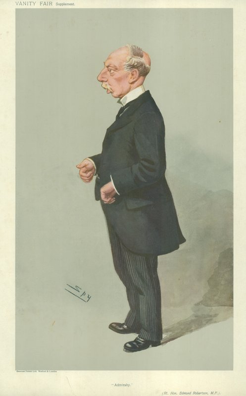 Högern Edmund Robertson av Leslie Matthew Ward