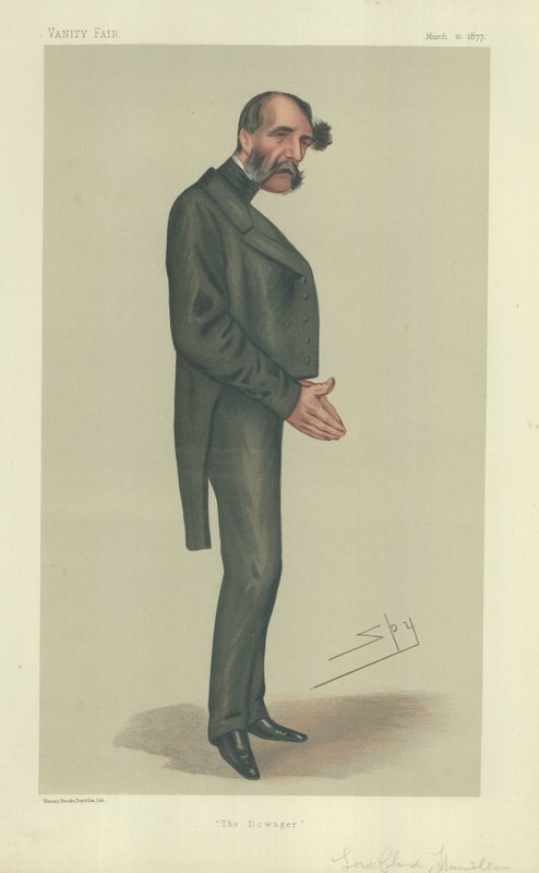 The Right Hon Lord Claud Hamilton, The Dowager, illustration från 