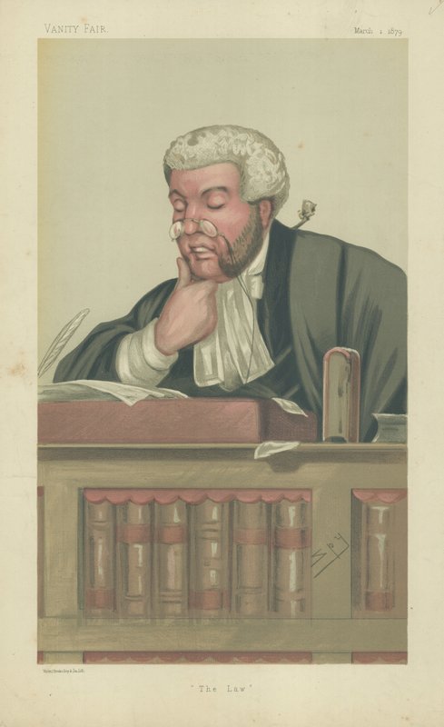 Den högra Hon Sir George Jessel av Leslie Matthew Ward