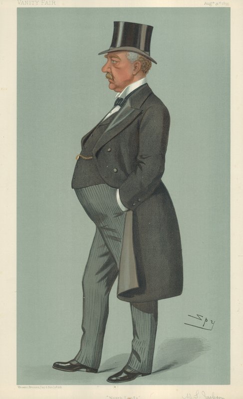 Den högra Hon William Lawies Jackson av Leslie Matthew Ward