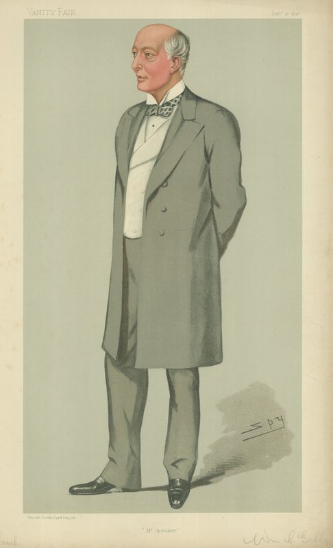 Talmannen William Gully av Leslie Matthew Ward