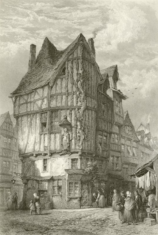 Huset med Jesse-trädet, Joigny av Lewis John Wood