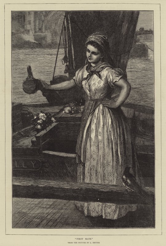 Förste styrman av Lionel Percy Smythe