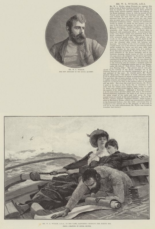Mr W L Wyllie av Lionel Percy Smythe