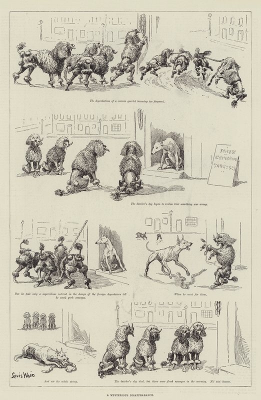 Ett mystiskt försvinnande av Louis Wain
