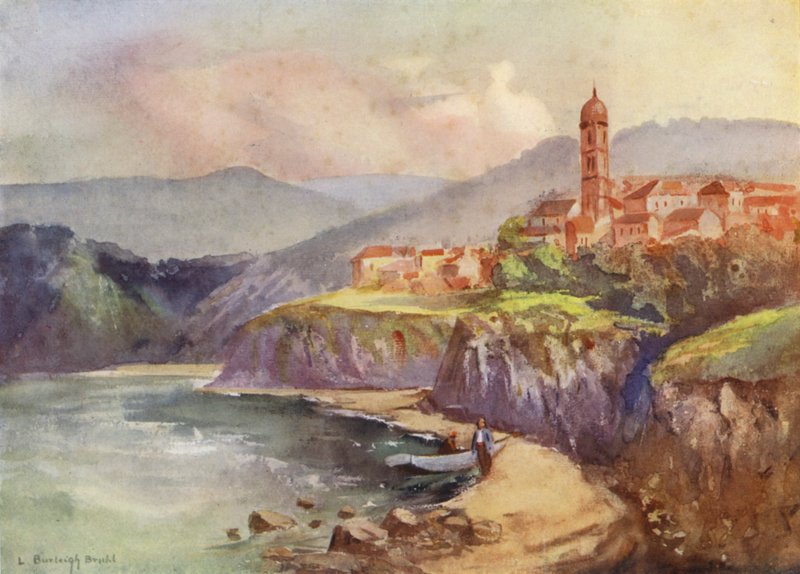 Tirnovo från floden av Louis Burleigh Bruhl