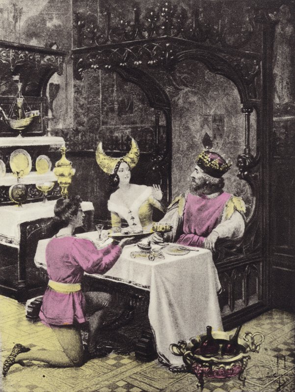 The Dinner of Hens, första dagen, femte berättelsen av Louis Chalon