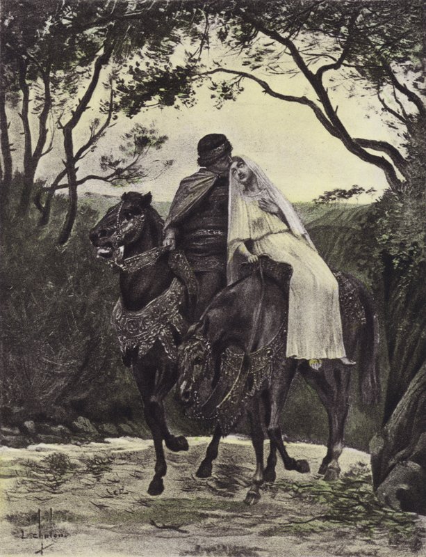 De flyktingar, femte dagen, tredje berättelsen av Louis Chalon