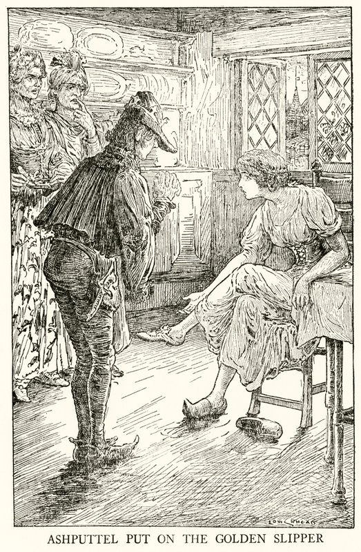 Askungen av Louis John Rhead