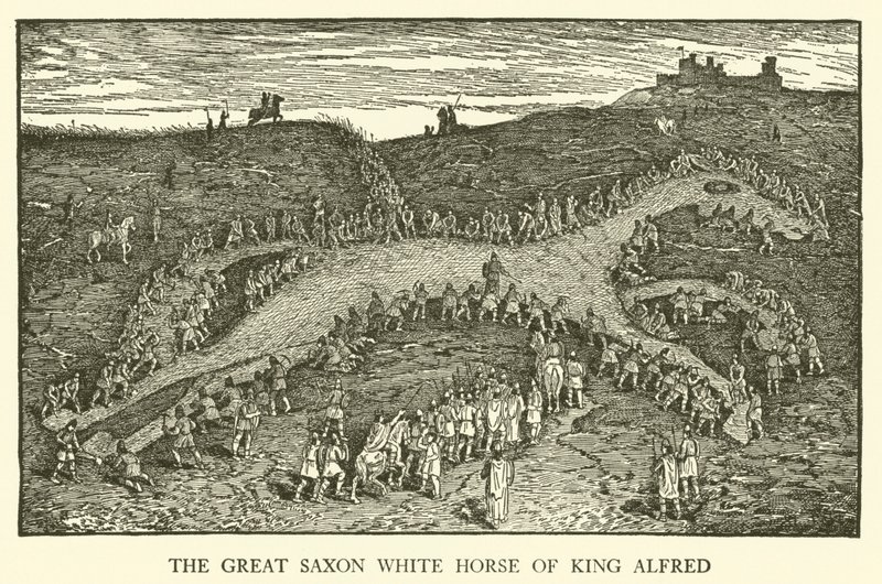 Illustration för Tom Browns skoldagar (gravyr) av Louis John Rhead