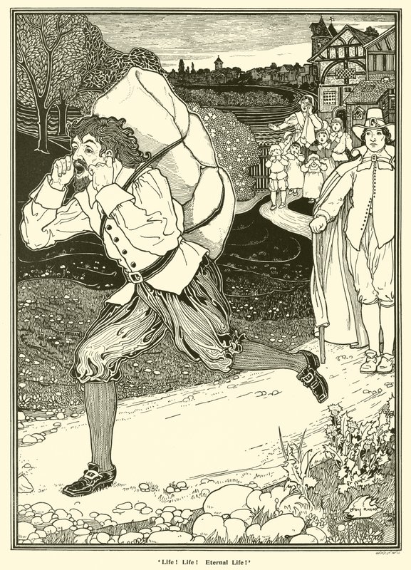 Liv! Liv! Evigt liv! (gravyr) av Louis John Rhead