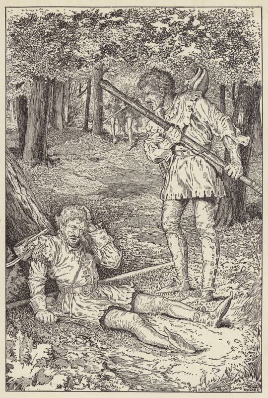 Min frihet har jag vunnit genom min stav och inte genom din nåd av Louis John Rhead