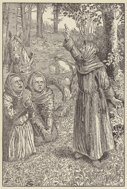 Be mer allvarligt, citerar Robin av Louis John Rhead
