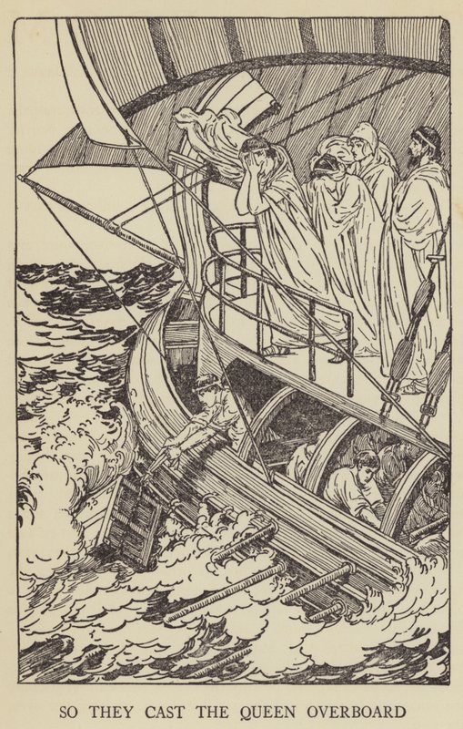 Så de kastade drottningen överbord av Louis John Rhead