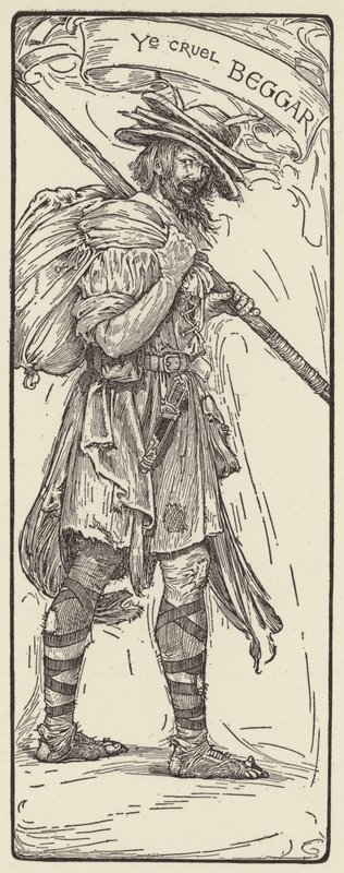 Den grymma tiggaren av Louis John Rhead