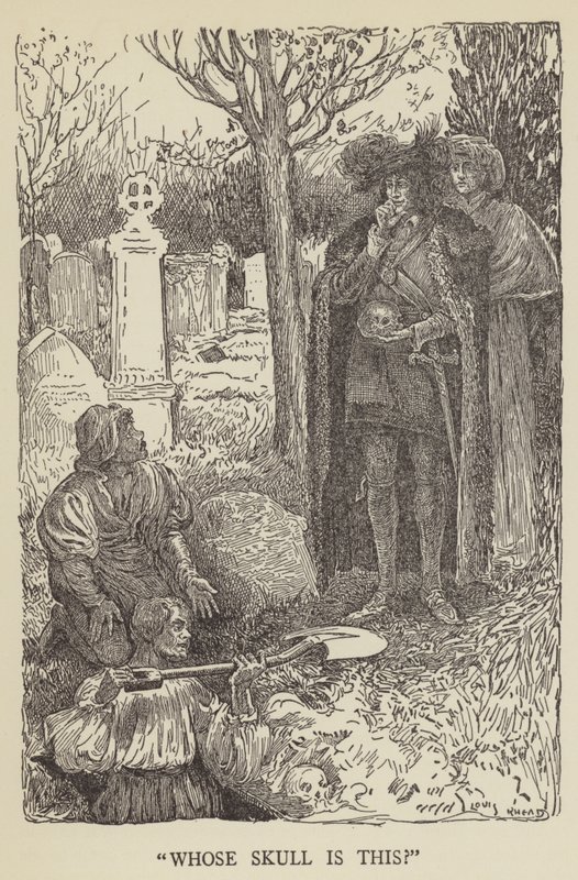 Vems skalle är detta? av Louis John Rhead