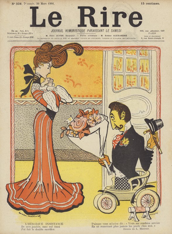 Illustration för Le Rire av Lucien Metivet