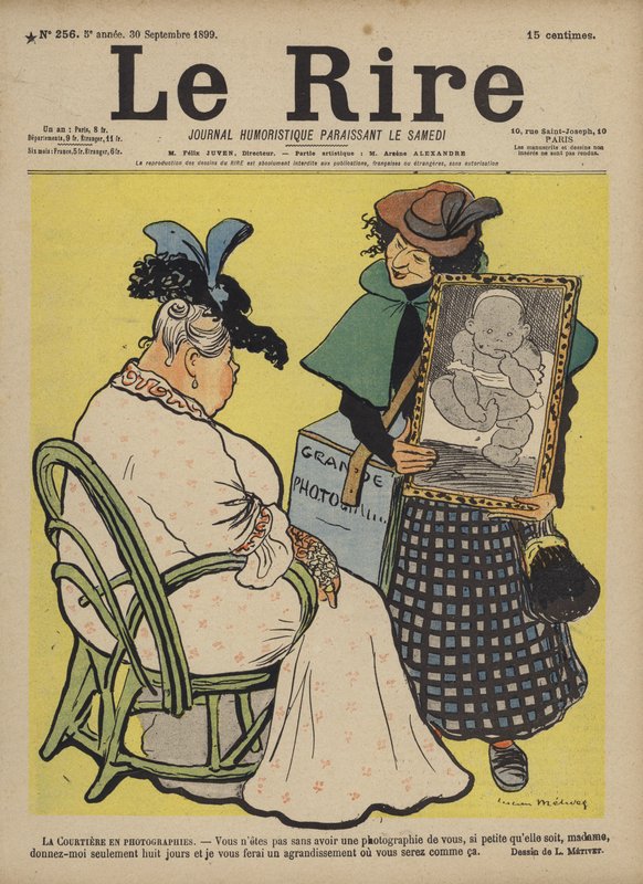 Illustration för Le Rire av Lucien Metivet