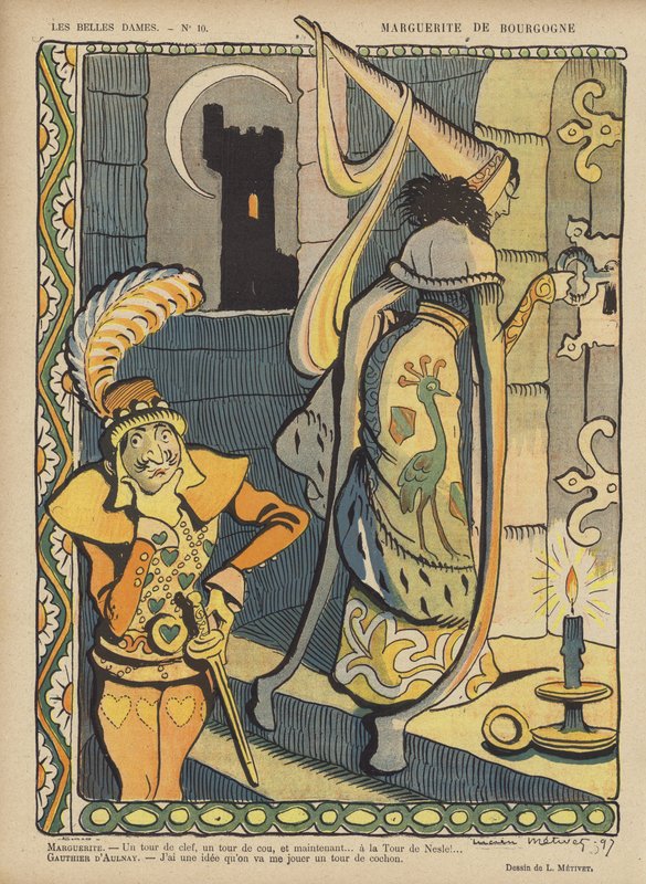 Illustration för Le Rire av Lucien Metivet