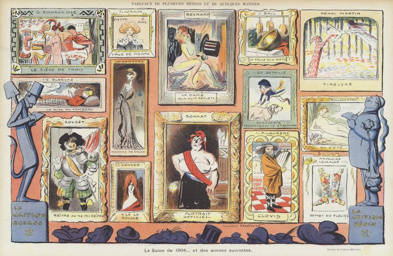 Illustration för Le Rire av Lucien Metivet