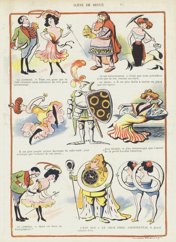Illustration för Le Rire av Lucien Metivet