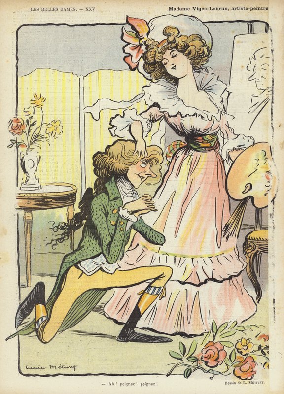 Illustration för Le Rire av Lucien Metivet