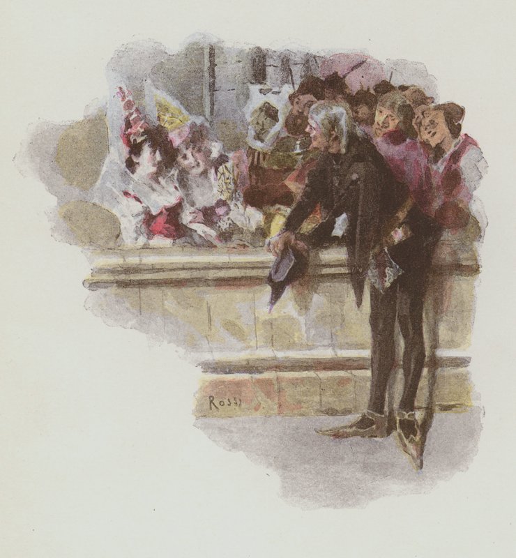 Illustration för Notre-Dame De Paris av Victor Hugo av Lucius Rossi