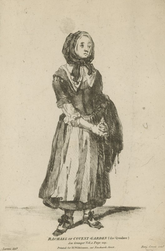 Rachael från Covent Garden, kväkaren av Marcellus the Younger Laroon
