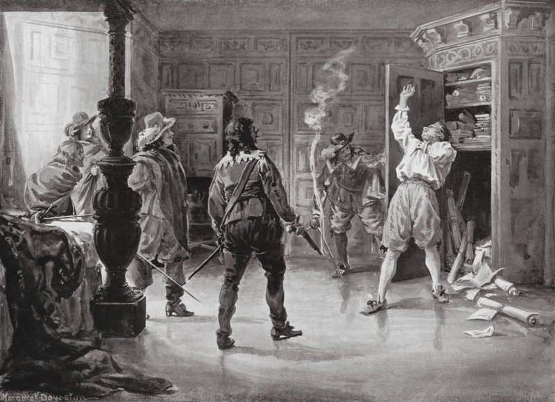 Mordet på den spanske ministern av de portugisiska revolutionärerna av Margaret (after) Dovaston