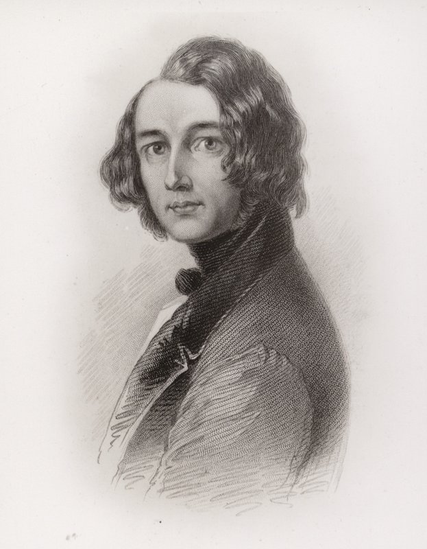 Charles Dickens (1812-1870), engelsk författare, 1844 av Margaret Gillies