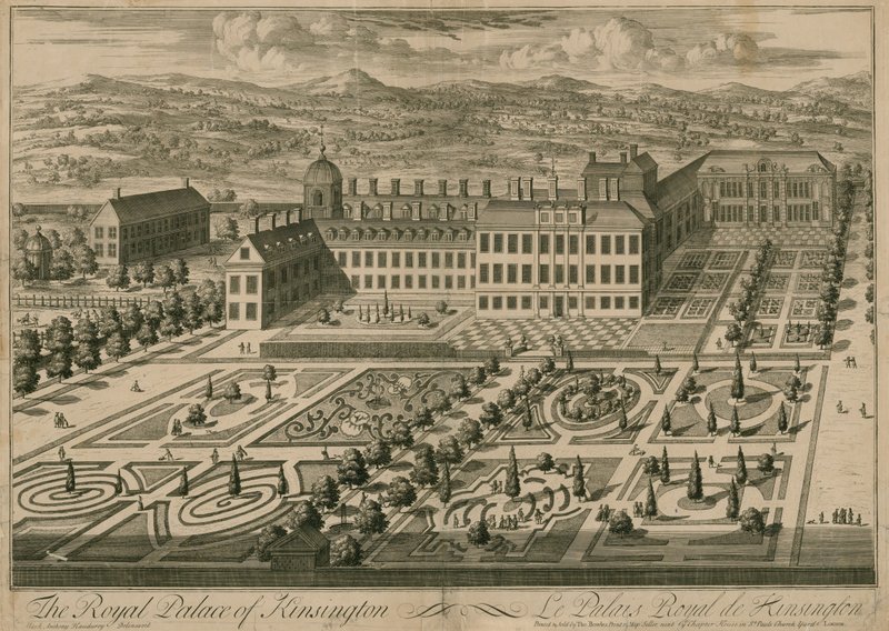 Det kungliga palatset i Kensington, London av Mark Anthony Hauduroy