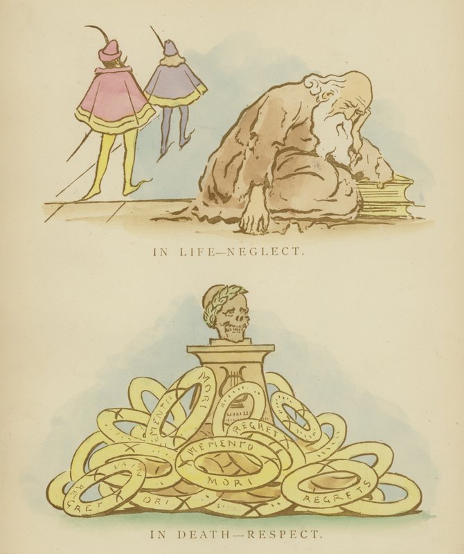 Sida från The Satires of Cynicus av Martin Cynicus Anderson