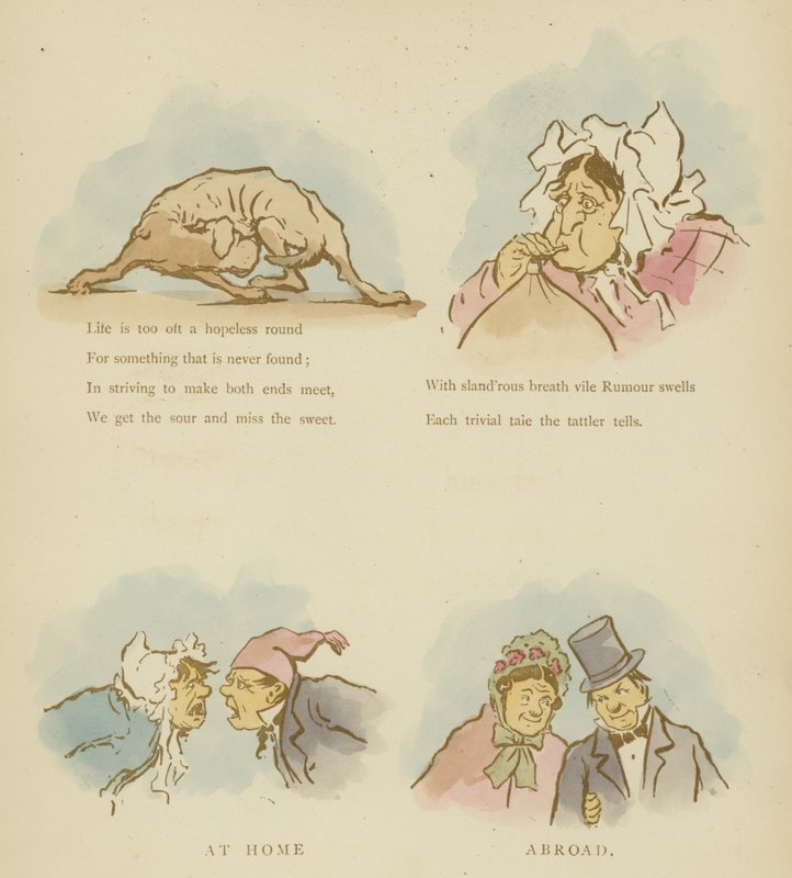 Sida från The Satires of Cynicus av Martin Cynicus Anderson