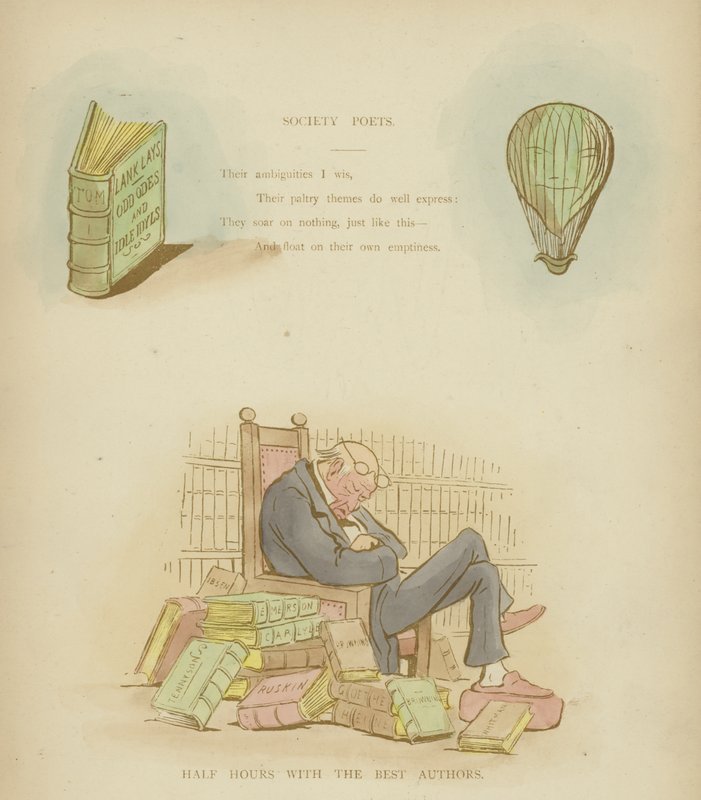 Sida från The Satires of Cynicus av Martin Cynicus Anderson