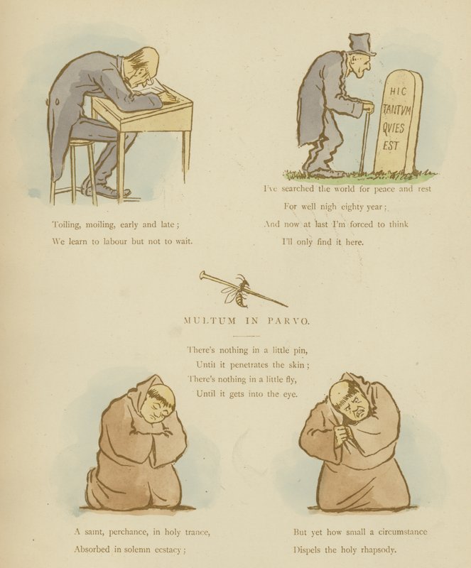 Sida från The Satires of Cynicus av Martin Cynicus Anderson