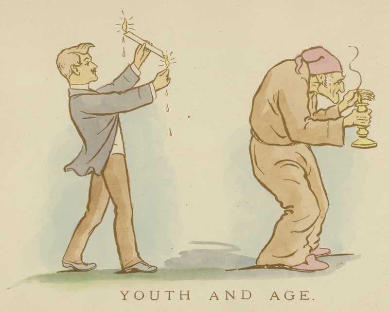 Sida från The Satires of Cynicus av Martin Cynicus Anderson