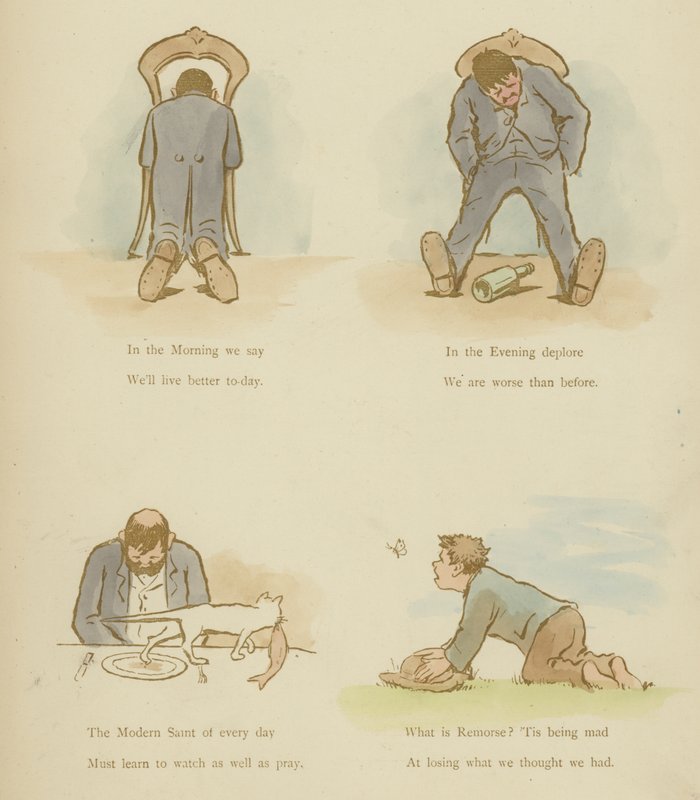 Sida från The Satires of Cynicus av Martin Cynicus Anderson