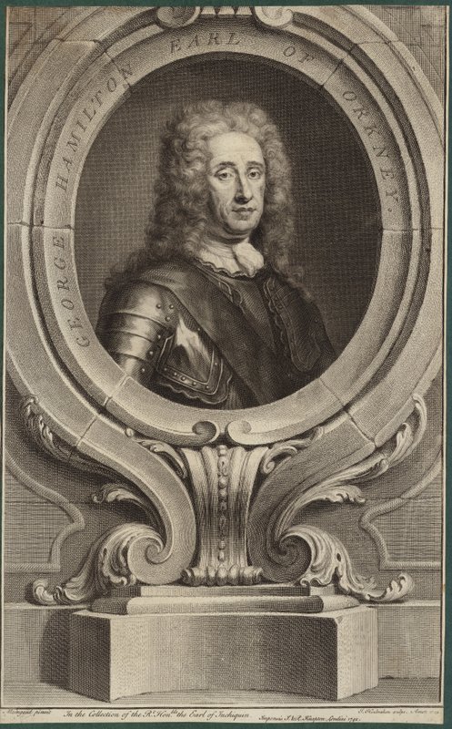Porträtt av George Hamilton, Earl of Orkney av Martin Maingaud